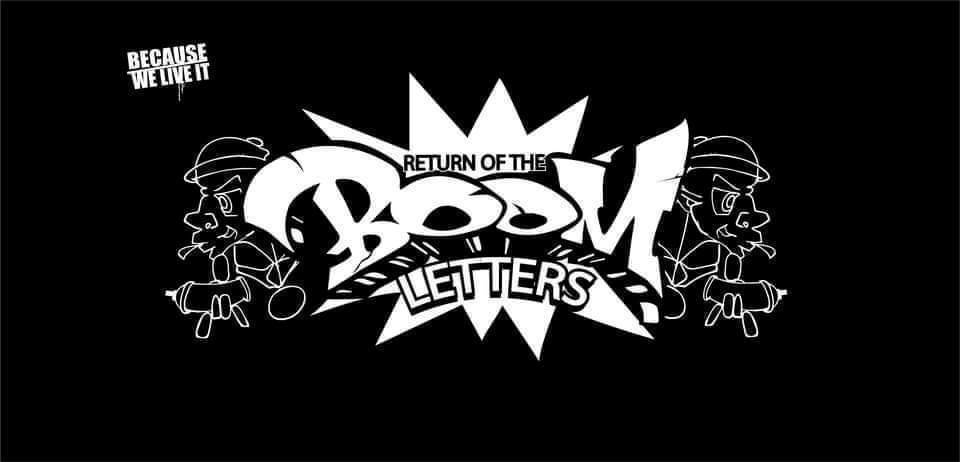 Flyer "Return of the Boom-Letters"